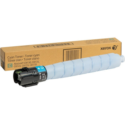 Xerox Cyan Standard Capacity Toner Cartridge Yield 28,000 Pages 006R01747