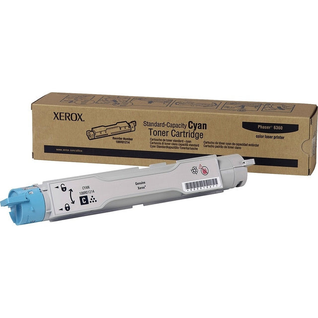 Xerox Original Toner Cartridge - Laser - Cyan - 1 Each