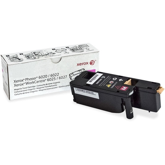 Xerox Original Toner Cartridge - Laser - Standard Yield - 1000 Pages - Magenta - 1 Each