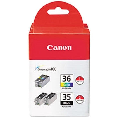 Canon PGI-35, CLI-36 ink cartridge 3 pc(s) Original Black 1509B007