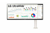 LG 34'' IPS HDR WFHD Monitor with Ergonomic Stand & Built-in Speakers 34BQ680-W