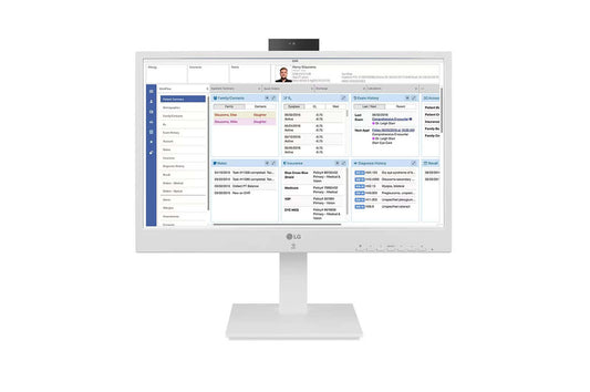 LG  Thin Client for 24'' All-in-One for Healthcare with iGel OS Intel Pentium 16GB eMMC 8GB RAM 24CR671IK6P