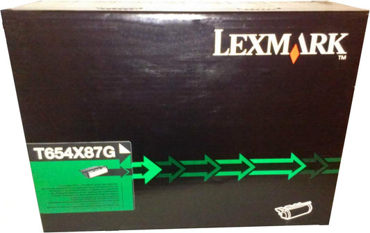 Lexmark Black Toner Cartridge Extra High Yield 36,000 Pages T654X87G