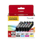 Canon PGI-280 XL / CLI-281 Original Ink Cartridge - Value Pack - Black, Cyan, Magenta, Yellow, Pigment Black - Inkjet - 5 / Pack 2021C007