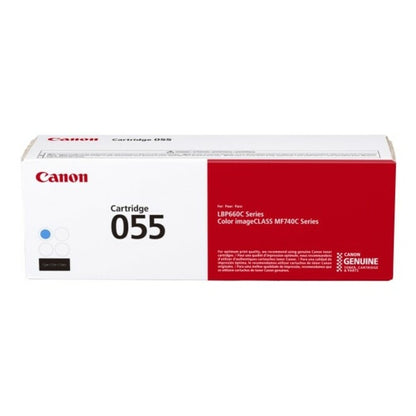 Canon imageCLASS 055 Cyan Toner Cartridge Standard Capacity 3015C001