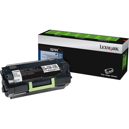 Lexmark Black Toner Cartridge Return Program Yield 25,000 Pages 52D1H00