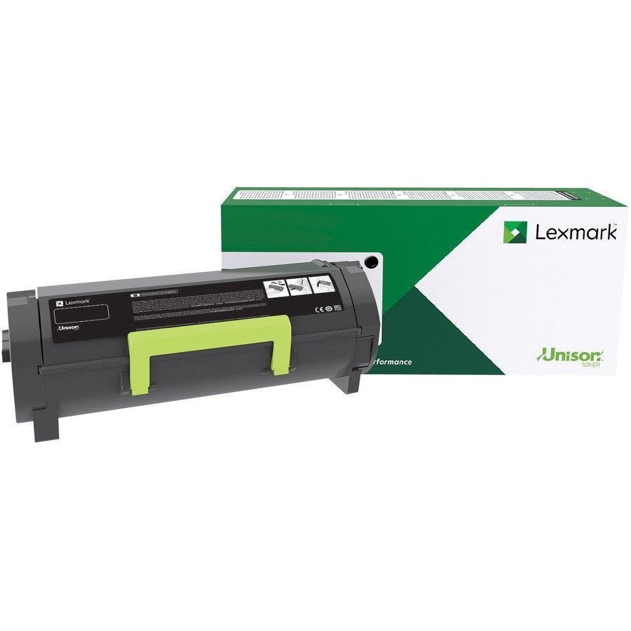 Lexmark Black Toner Cartridge Return Program Yield 3,000 Pages 55B1000