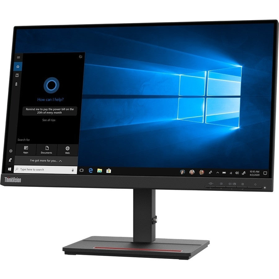 Lenovo ThinkVision S24e-20 60.5 cm (23.8") 1920 x 1080 pixels Full HD LED Black 62AEKAR2US