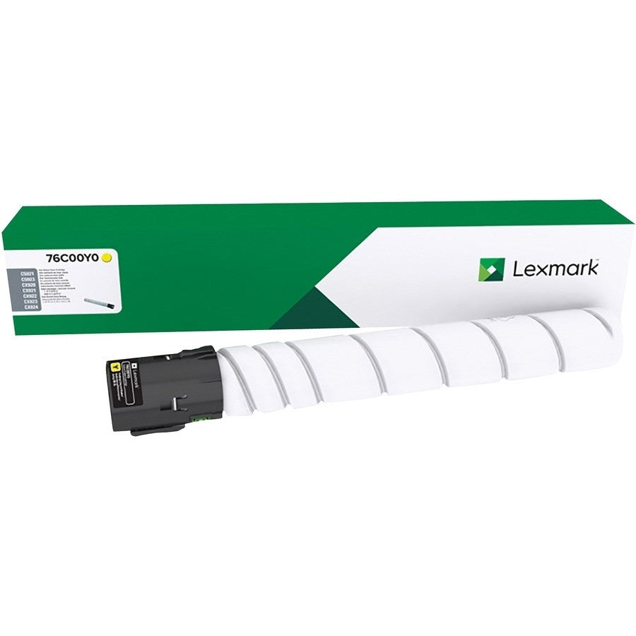 Lexmark Yellow Toner Cartridge High Yield 34,000 Pages 76C0HY0