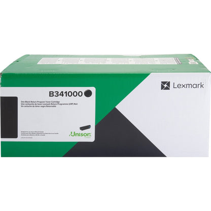 Lexmark Black Toner Cartridge Return Program Yield 1,500 Pages B341000