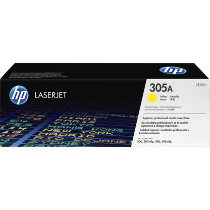 HP 305A Yellow Original LaserJet Toner Cartridge CE412A