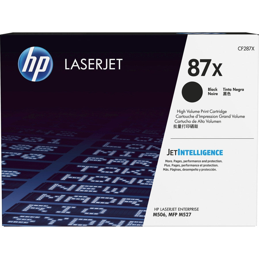 HP 87X High Yield Black Original LaserJet Toner Cartridge CF287X