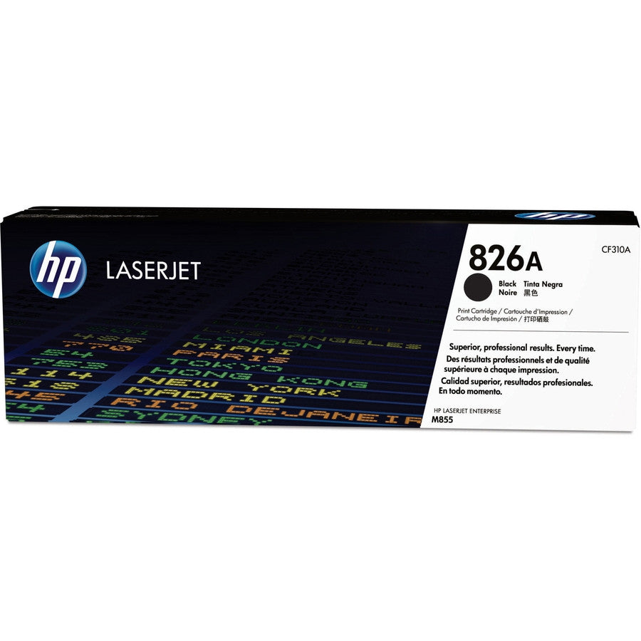 HP 826A Black Original LaserJet Toner Cartridge CF310A