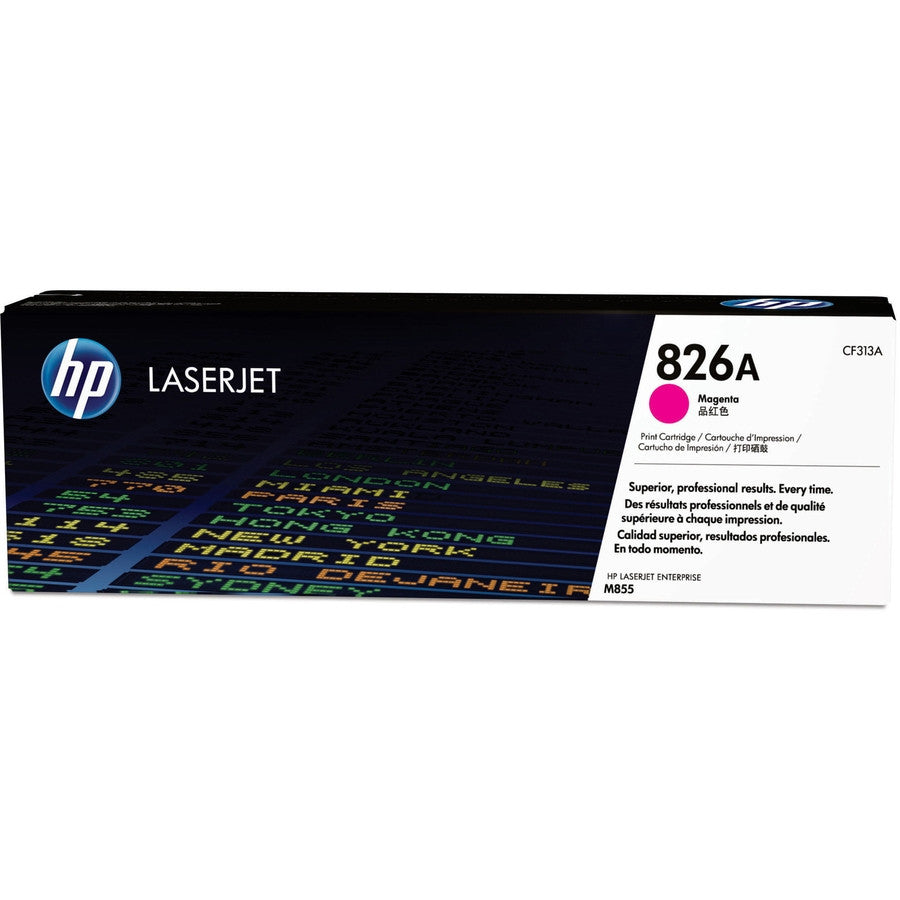 HP 826A Magenta Original LaserJet Toner Cartridge CF313A