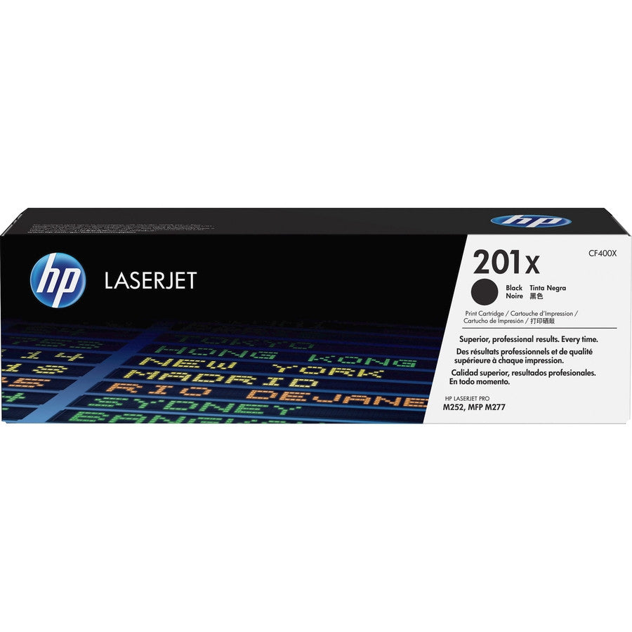 HP 201X High Yield Black Original LaserJet Toner Cartridge - CF400X