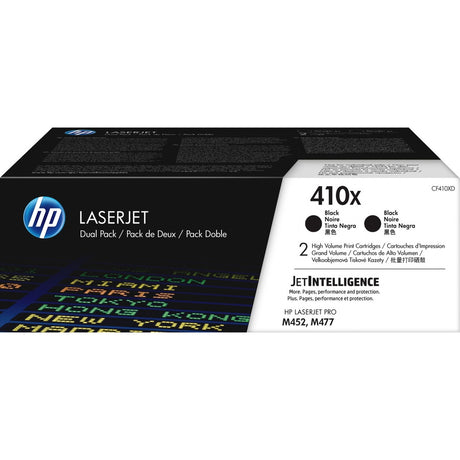 HP 410X High Yield Black Original LaserJet Toner Cartridge - CF410XD