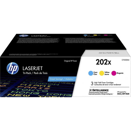 HP 202X High Yield Black Original LaserJet Toner Cartridge - CF500XM