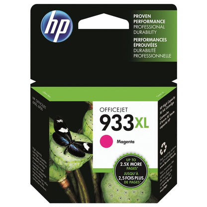 HP 933XL High Yield Magenta Original Ink Cartridge CN055AN#140