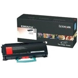 Lexmark Reconditioned Toner Cartridge Yield 3,500 Pages E260A80G