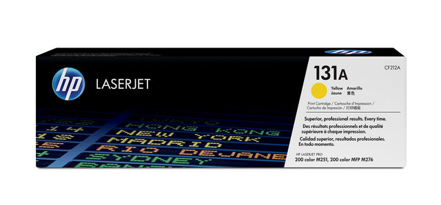 HP 131A Yellow Original LaserJet Toner Cartridge CF212A