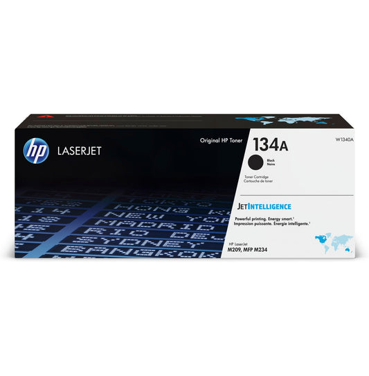 HP 134A Black Original LaserJet Toner Cartridge W1340A