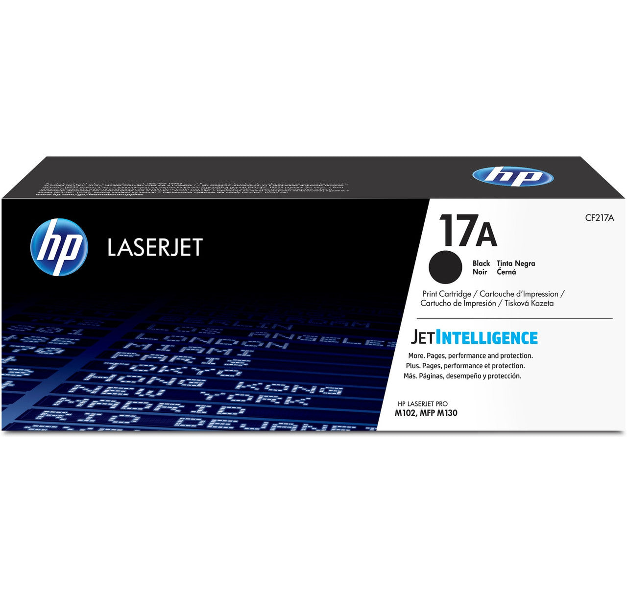 HP 17A Black Original LaserJet Toner Cartridge CF217A