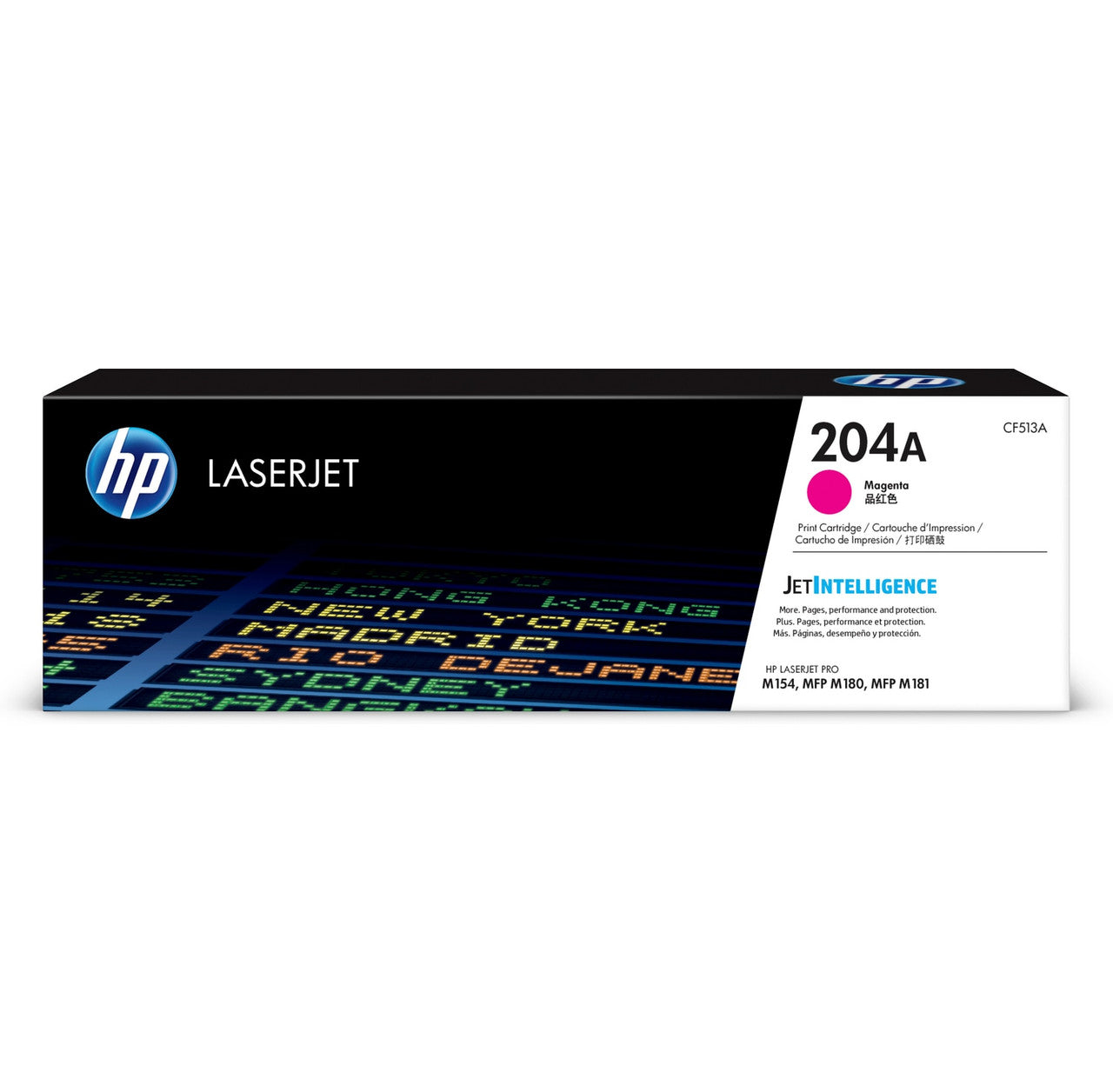 HP 204A Magenta Original LaserJet Toner Cartridge CF513A