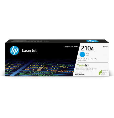 HP 210A Cyan Original LaserJet Toner Cartridge W2101A