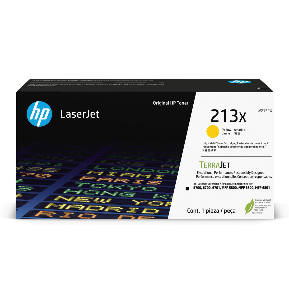 HP 213A Magenta Original LaserJet Toner Cartridge W2133A