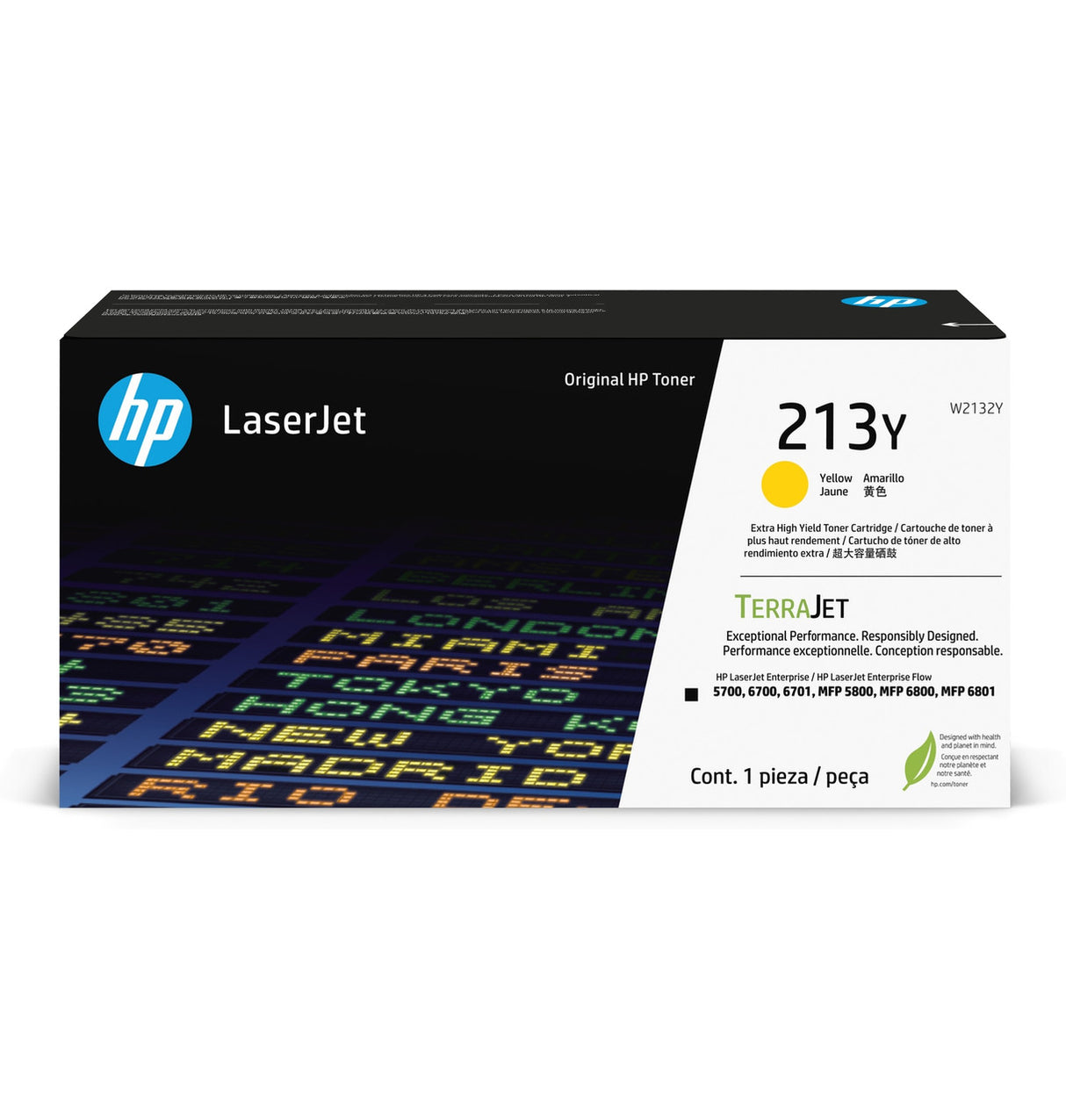 HP 213A Magenta Original LaserJet Toner Cartridge W2133A