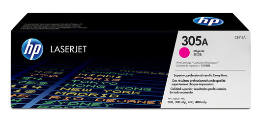 HP 305A Magenta Original LaserJet Toner Cartridge CE413A