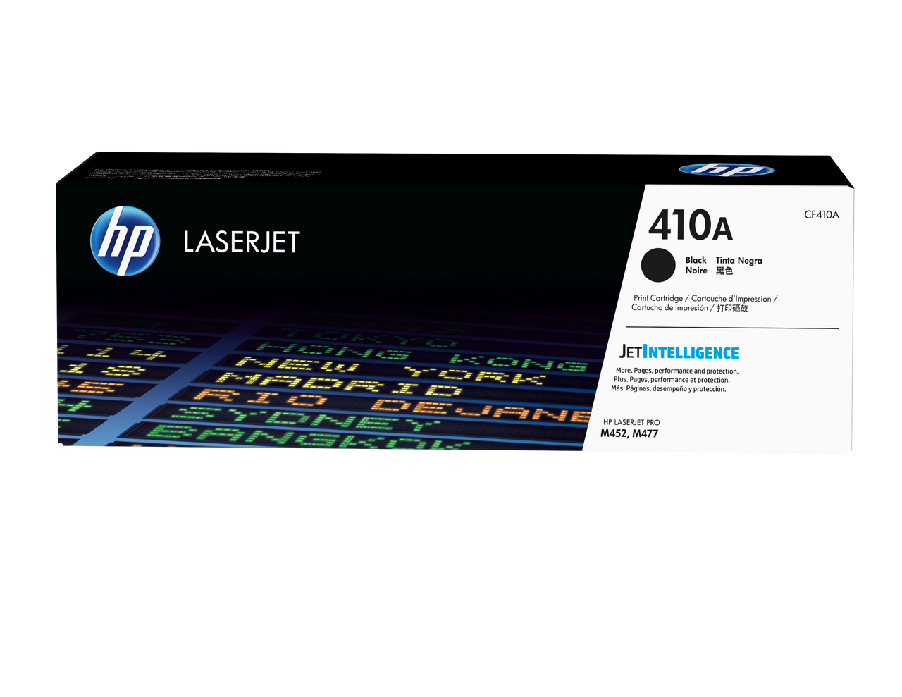 HP 410A Black Original LaserJet Toner Cartridge CF410A