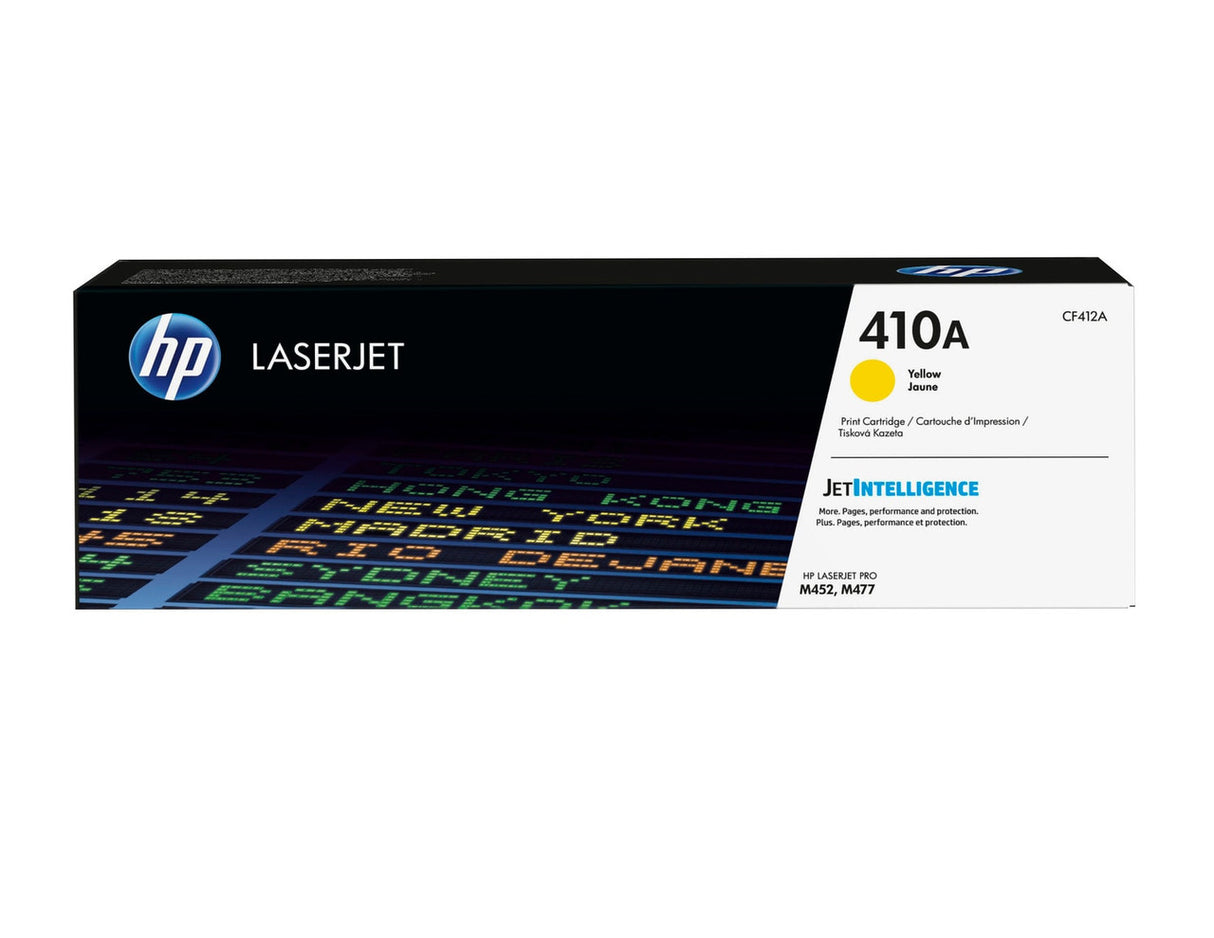 HP 410A Yellow Original LaserJet Toner Cartridge CF412A