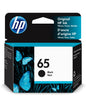 HP 65 Black Original Ink Cartridge N9K02AN#140