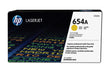 HP 654A Yellow Original LaserJet Toner Cartridge CF332A