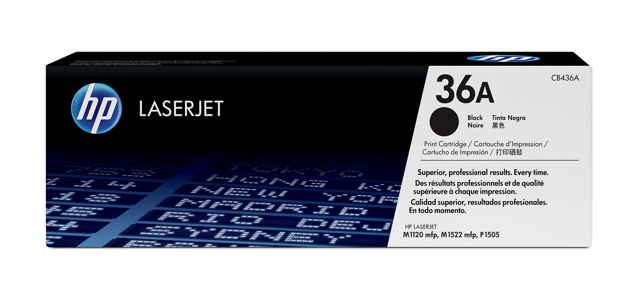 HP 78A Black Original LaserJet Toner Cartridge CE278A