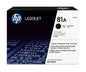 HP 81A Black Original LaserJet Toner Cartridge CF281A