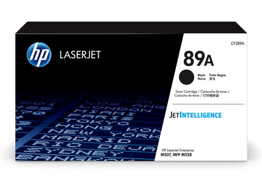 HP 89A Black Original LaserJet Toner Cartridge CF289A