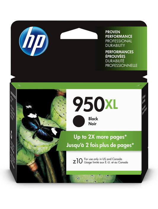 HP 950XL High Yield Black Original Ink Cartridge CN045AN#140