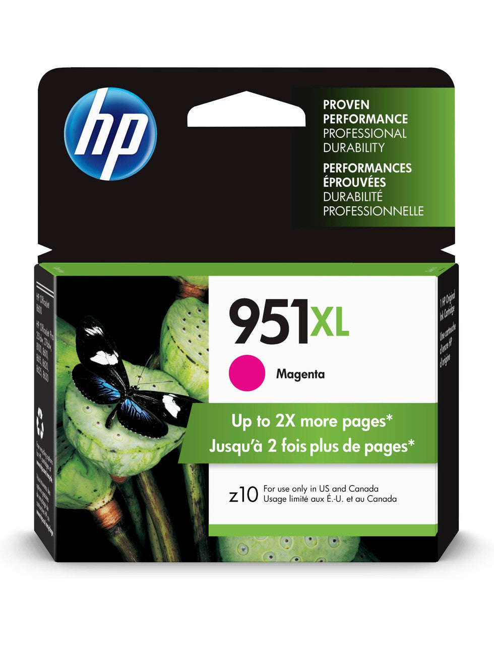 HP 951XL High Yield Magenta Original Ink Cartridge CN047AN#140