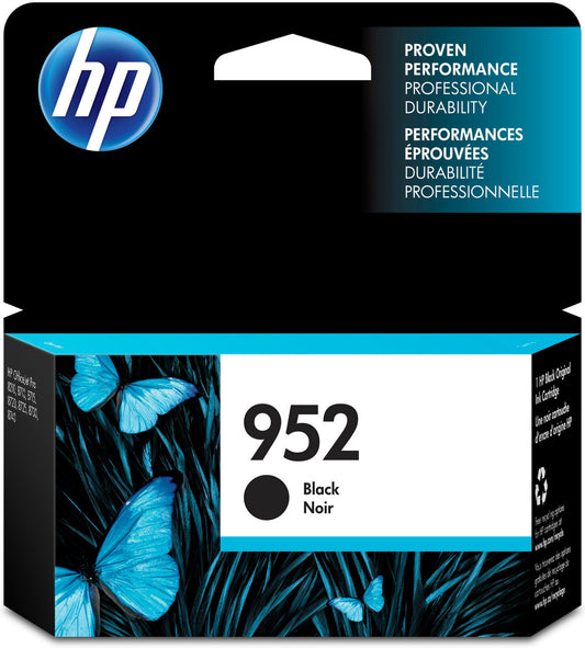 HP 952 Black Original Ink Cartridge F6U15AN#140