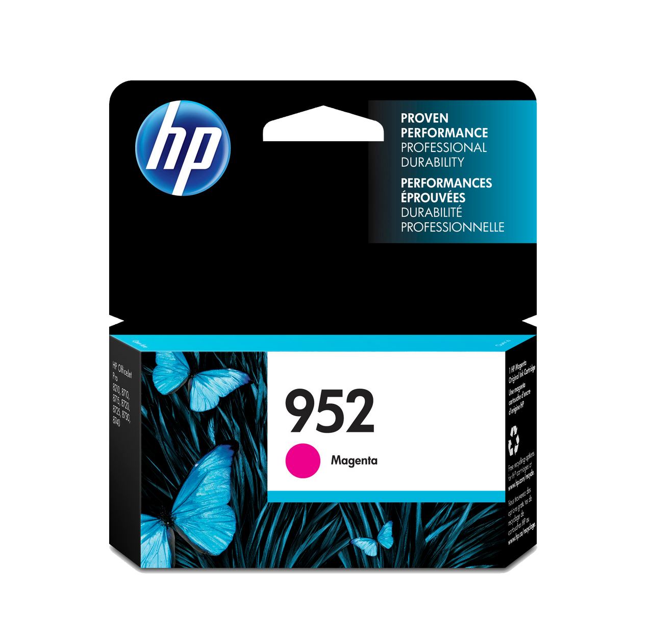 HP 952 Magenta Original Ink Cartridge L0S52AN#140