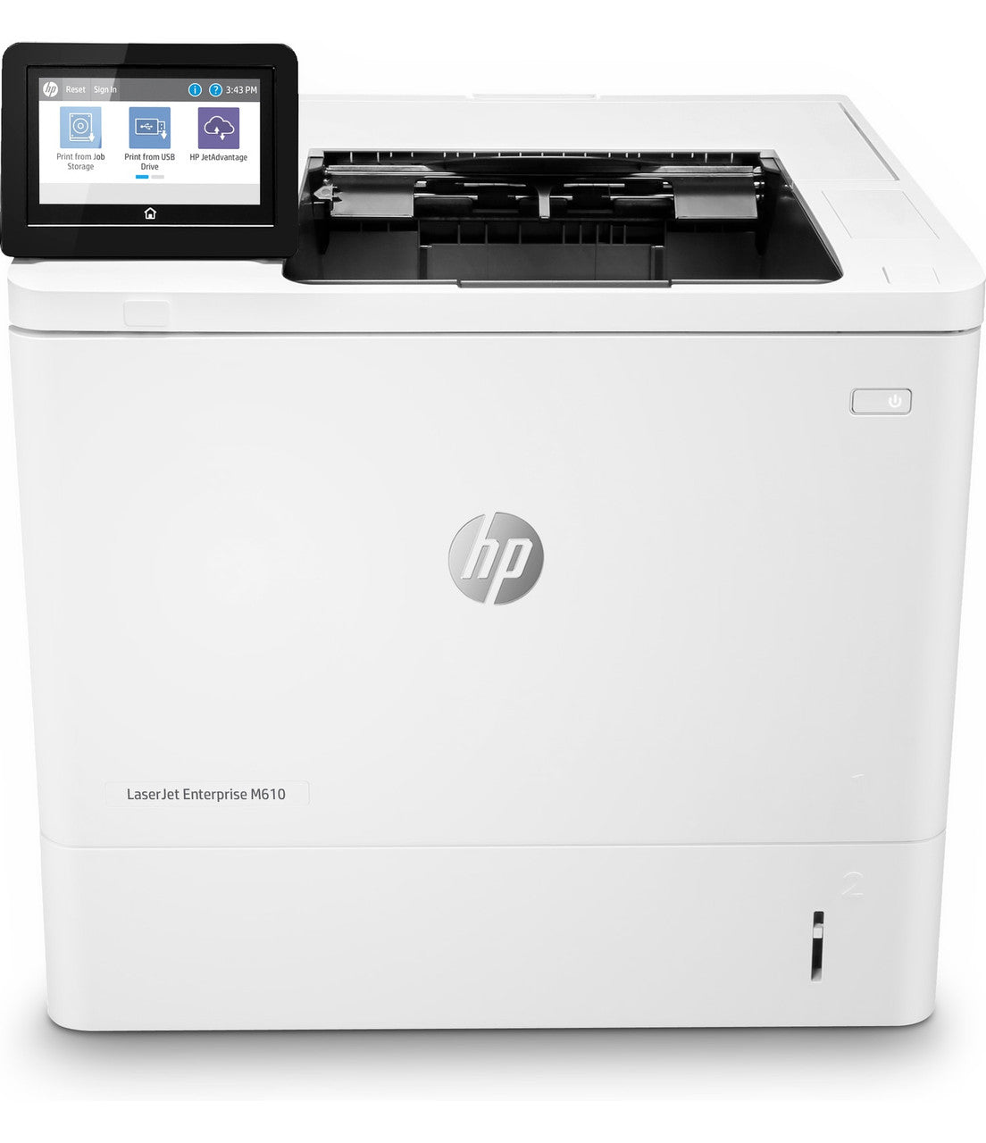 HP LaserJet Enterprise M610dn, Print, Front-facing USB printing; Energy Efficient; Strong Security 7PS82A#BGJ