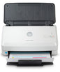 HP ScanJet Pro 2000 s2 Scanner; Scan speed 35 ppm/70 ipm (@300 ppi BWGC); Max Resolution: ADF 600 x 600 ppi optical, ADF 1200 x 1200 ppi software; Up to 3,000 pages per daily duty cycle; Button only 6FW06A#BGJ