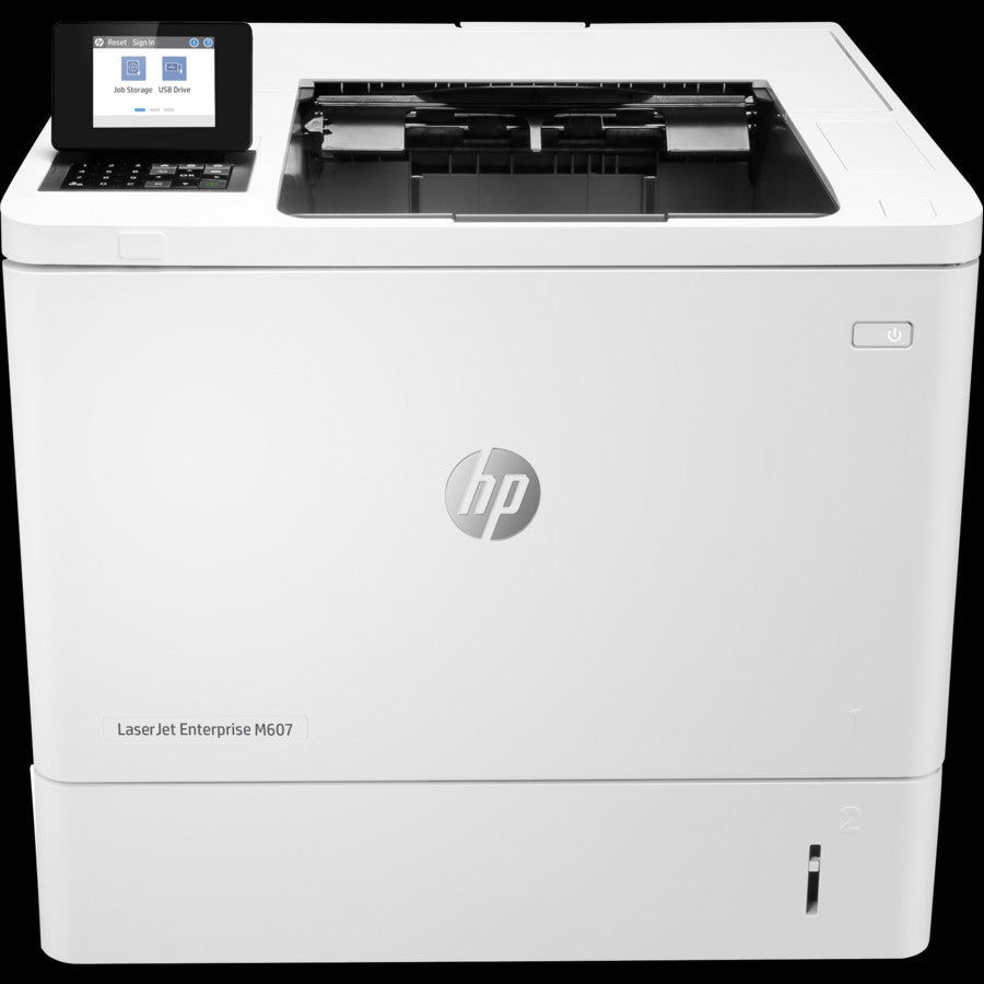 HP LaserJet Enterprise M607n, Black and white, Printer for Enterprise, Print, Wireless; Two-sided printing; Memory card slot K0Q14A#BGJ