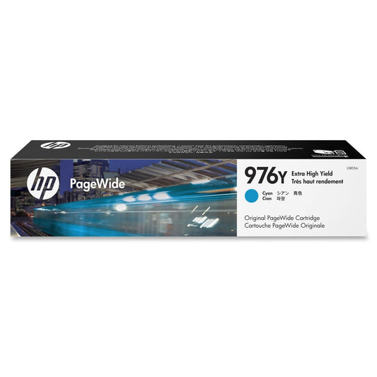 HP 976Y Extra High Yield Cyan Original PageWide Cartridge L0R05A