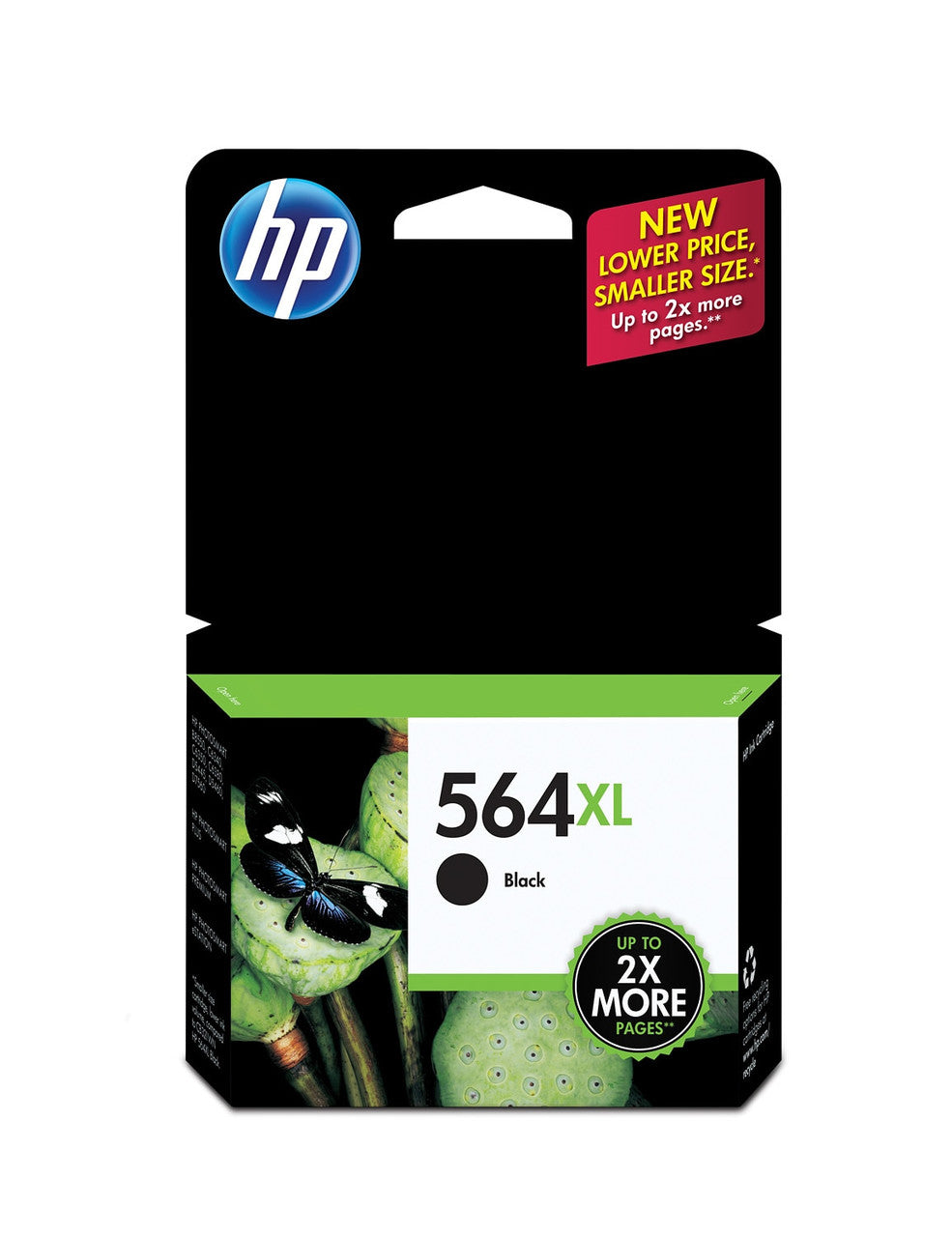 HP 564XL High Yield Black Original Ink Cartridge CN684WN#140