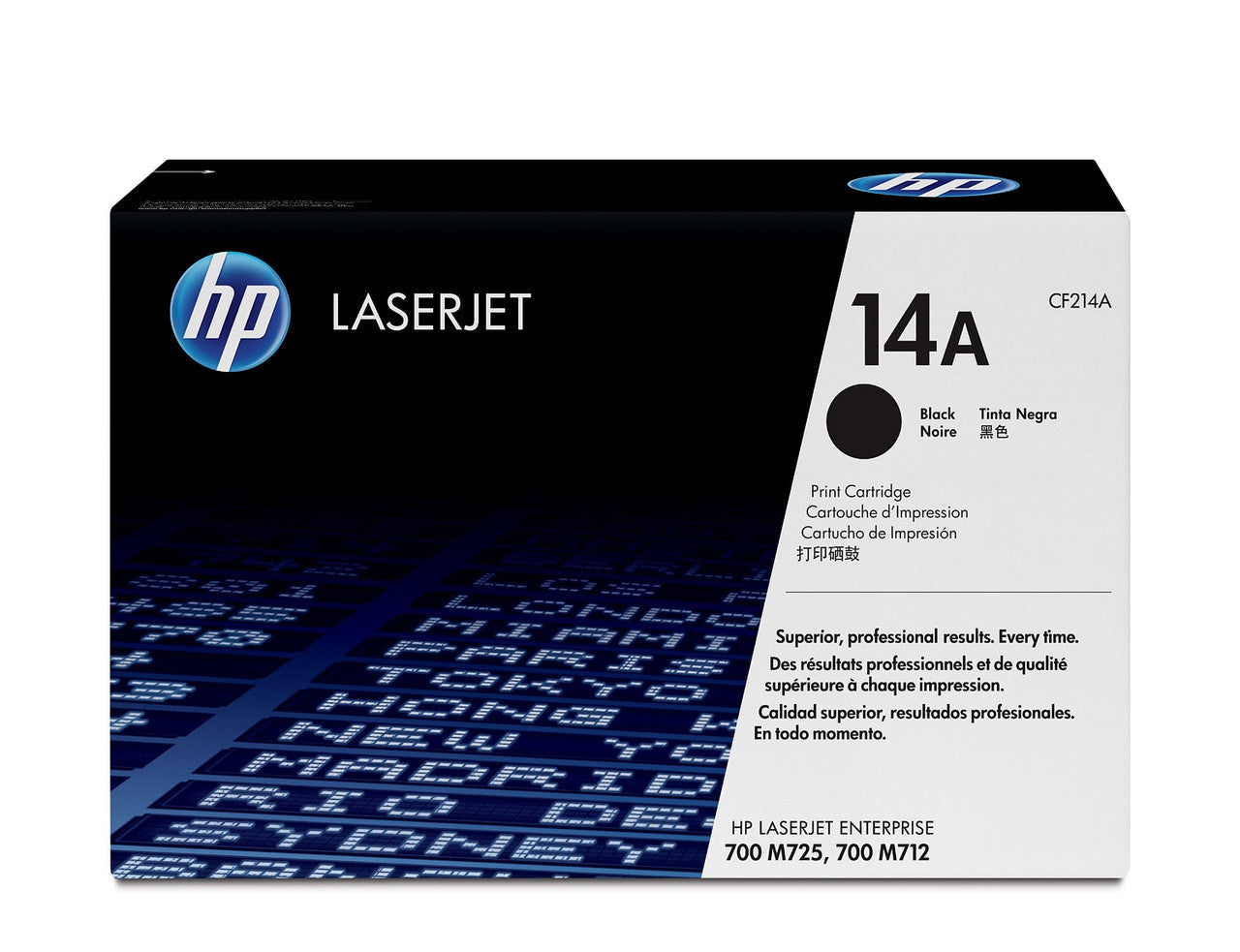 HP 14A Black Original LaserJet Toner Cartridge CF214A