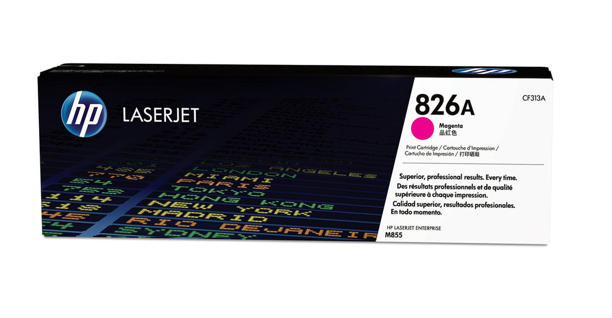 HP 826A Magenta Original LaserJet Toner Cartridge CF313A