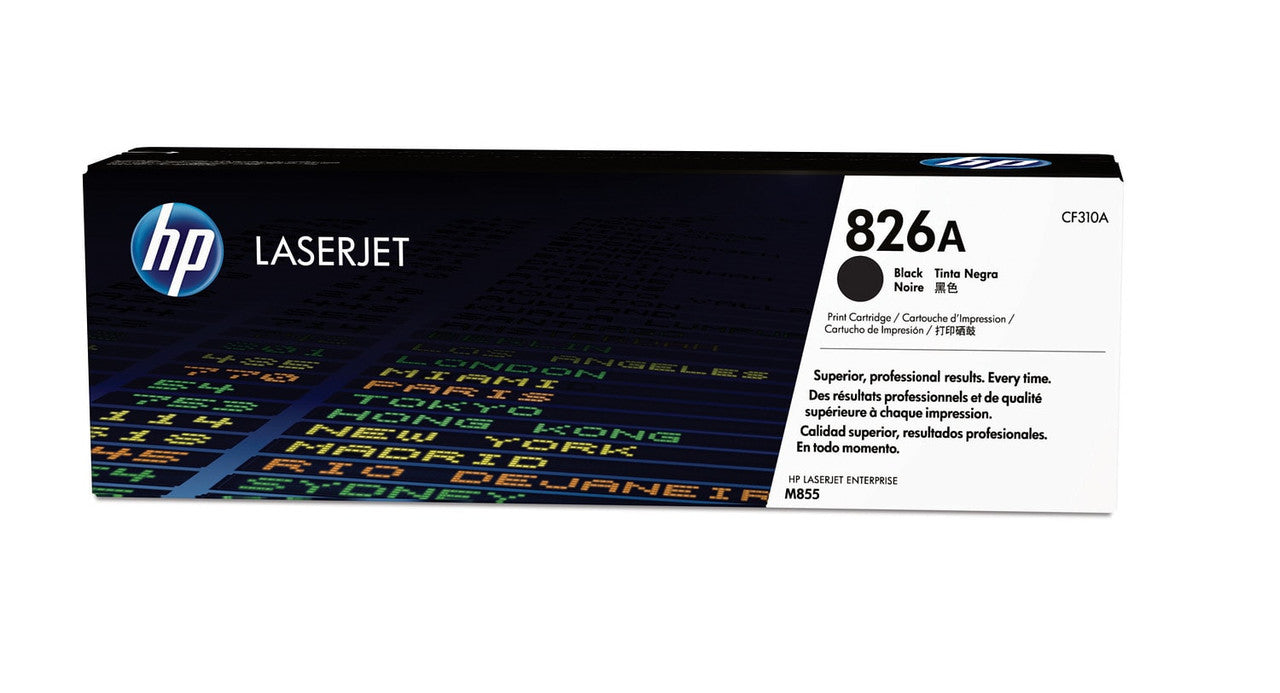 HP 826A Black Original LaserJet Toner Cartridge CF310A